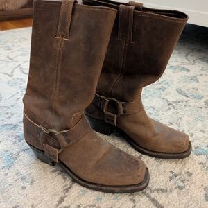 FRYE AND CO. Brown Heeled Boots